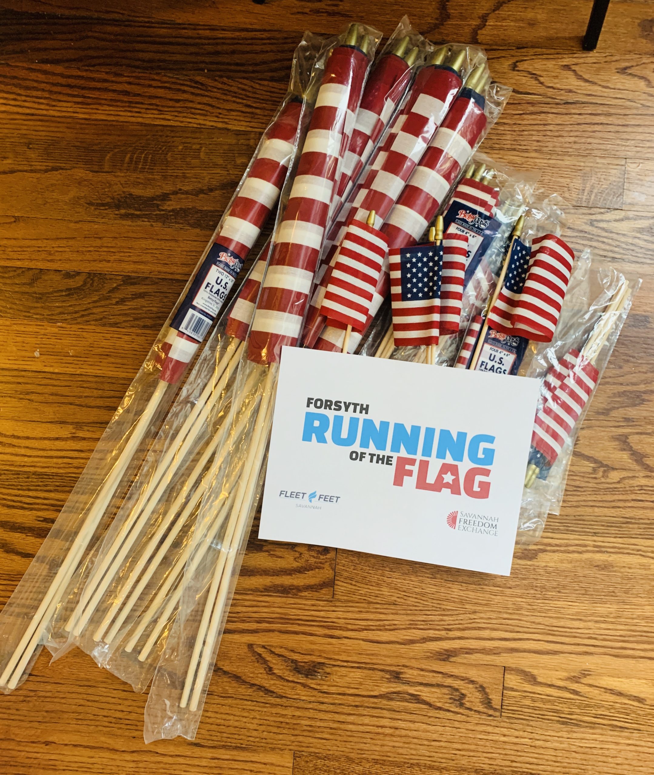 Running of the Flags